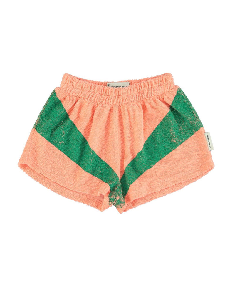 Piupiuchick Shorts Coral and Green