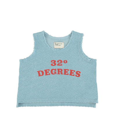 Piupiuchick Sleeveless T-shirt Blue '32 degrees'