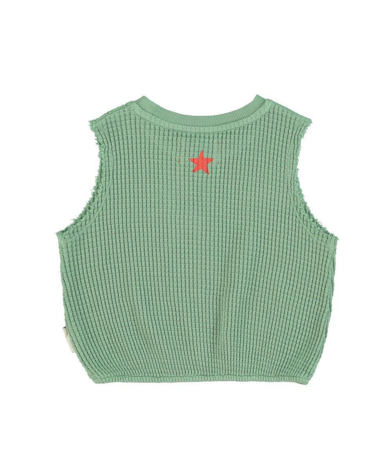 Piupiuchick Sleeveless Top Green &