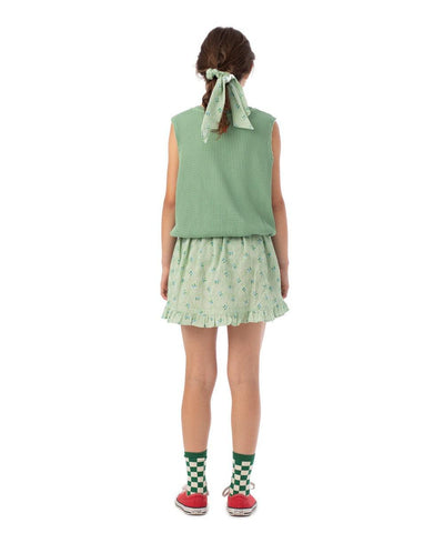 Piupiuchick Sleeveless Top Green 'hot hot'