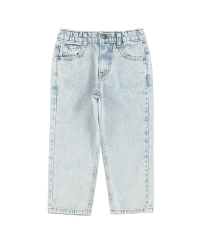 Piupiuchick Unisex Trousers Washed Blue Denim