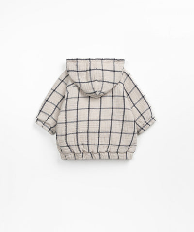 Play Up Baby Checked Woven Cardigan So-So