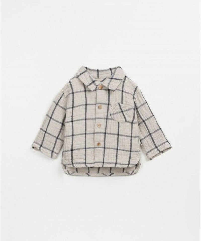 Play Up Baby Checked Woven Shirt So-So