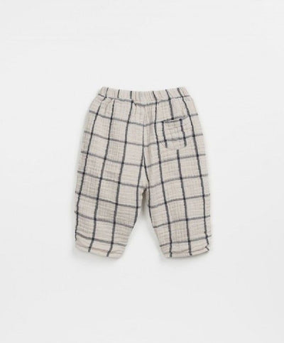 Play Up Baby Checked Woven Trousers So-So