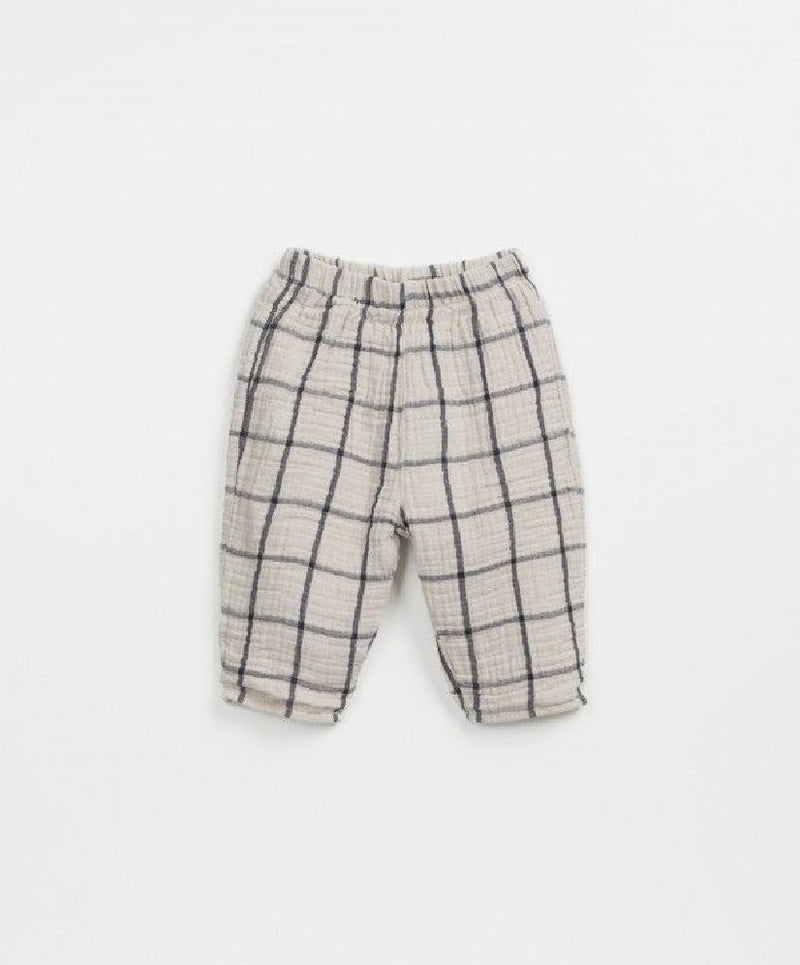 Play Up Baby Checked Woven Trousers So-So