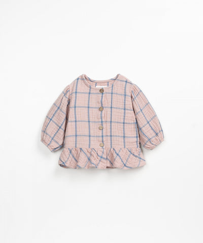 Play Up Baby Checked Woven Tunic Memories