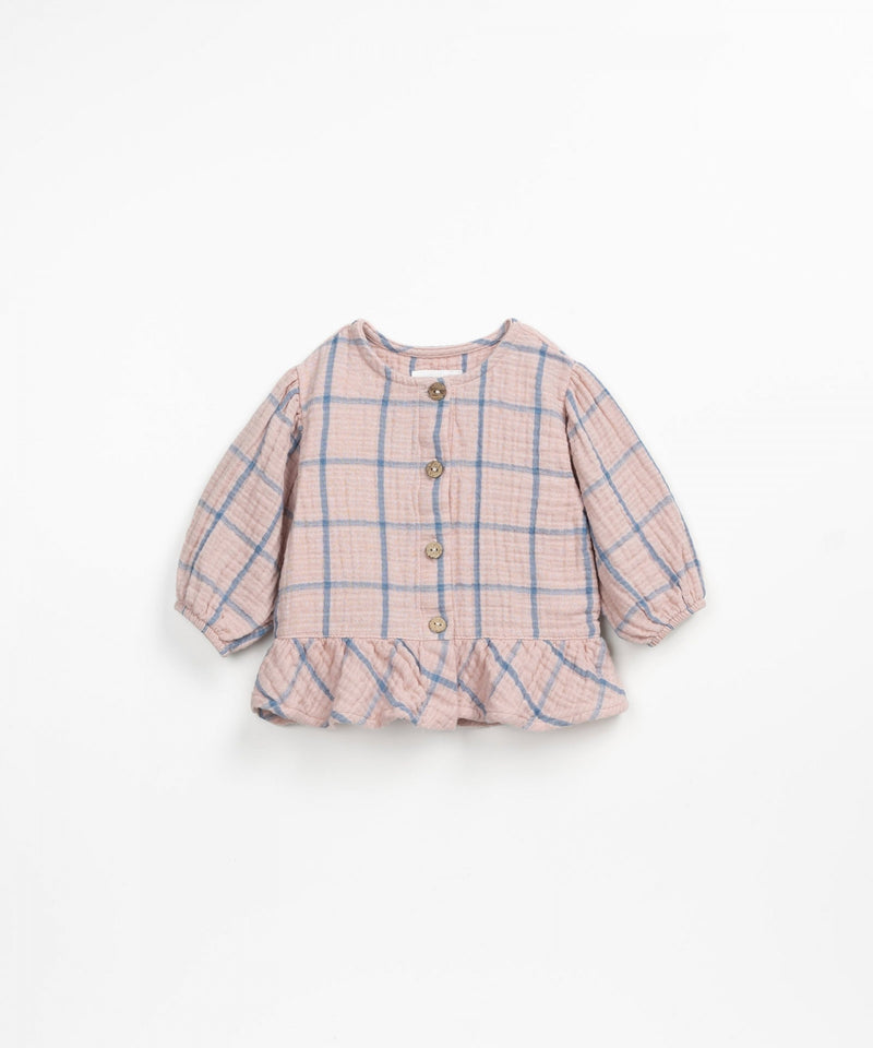 Play Up Baby Checked Woven Tunic Memories