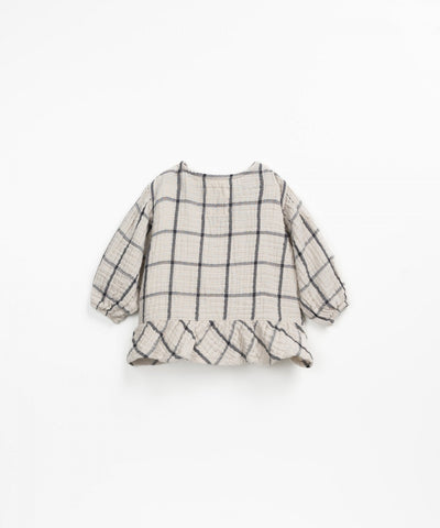 Play Up Baby Checked Woven Tunic So-So