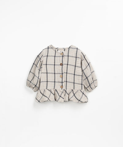 Play Up Baby Checked Woven Tunic So-So