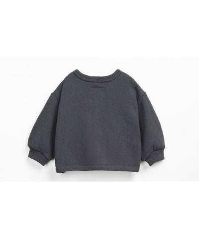 Play Up Baby Jersey Cardigan Shadow