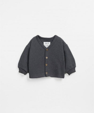 Play Up Baby Jersey Cardigan Shadow