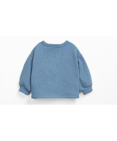 Play Up Baby Jersey Cardigan Whale