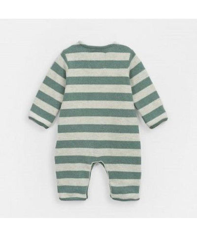 Play Up Baby Striped Flamé Jersey Jumpsuit Minho Melange