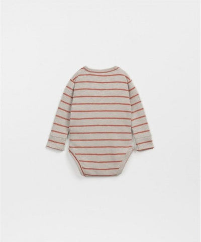 Play Up Baby Striped Rib Flame Body Maria