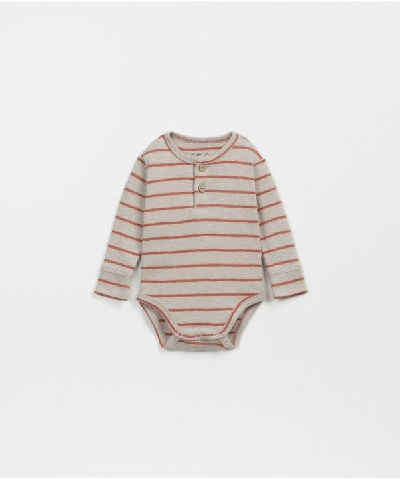 Play Up Baby Striped Rib Flame Body Maria