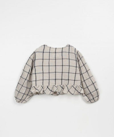 Play Up Checked Woven Tunic So-So