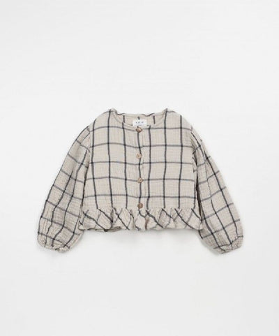 Play Up Checked Woven Tunic So-So