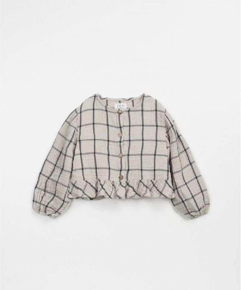 Play Up Checked Woven Tunic So-So