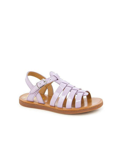 Pom D'api Plagette Strap Vernis Lilas