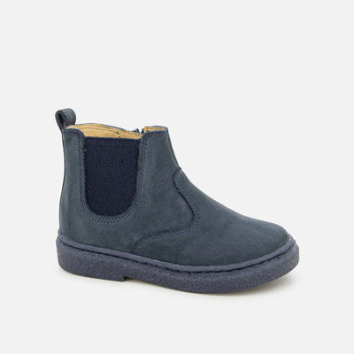 Pom D'api Trix Jod Zip Nubuck Navy