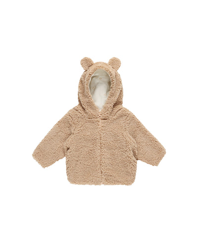 Quincy Mae Baby Bear Jacket Beige