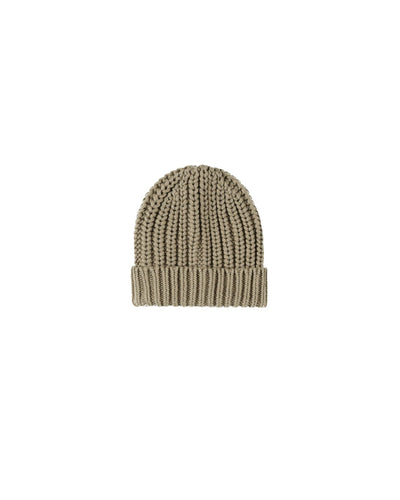 Quincy Mae Baby Chunky Knit Beanie Olive