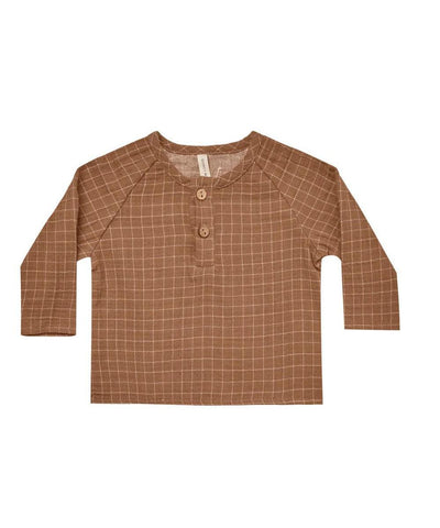 Quincy Mae Baby Zion Shirt Cinnamon