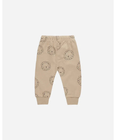 Quincy Mae Relaxed Fleece Sweatpants Lions latte