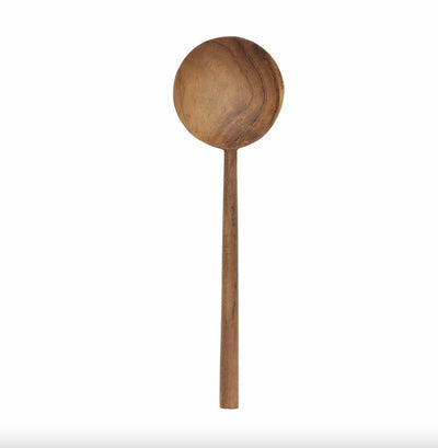 Ronde lepel hergebruikt hout Medium