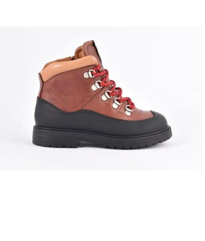 Rondinella Brown Boot Black/Red Veget