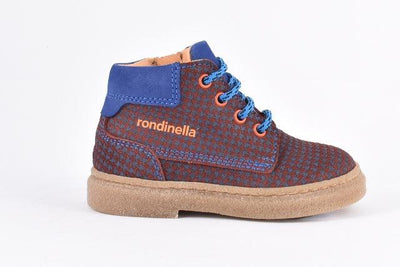 Rondinella Brown Bootie Blue Veget