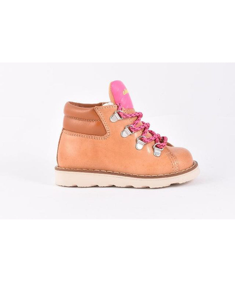 Rondinella Cognac Bootie Pink Veget