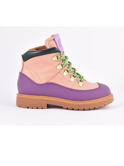 Rondinella Pink Boot Purple/Green Veget