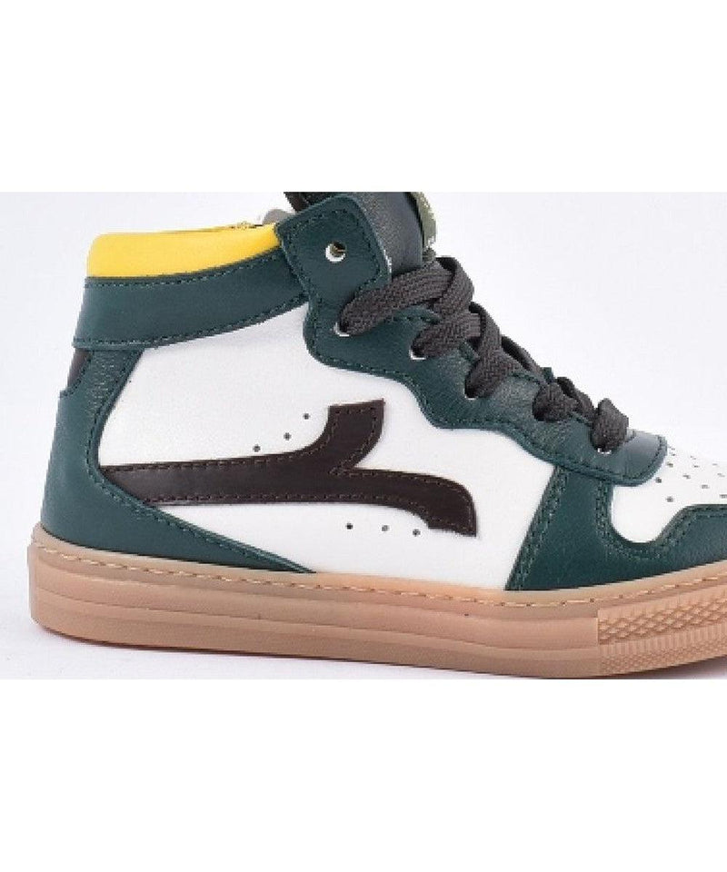 Rondinella Sneaker Wit/Groen