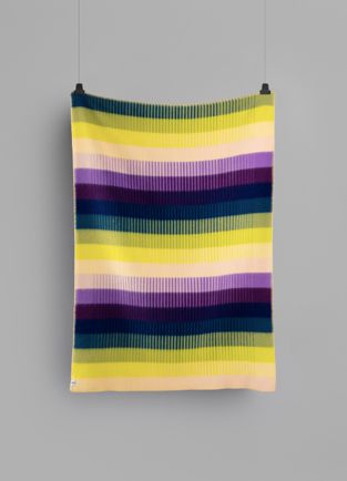 Roros Tweed Asmund Gradient Yellow/Blue Throw