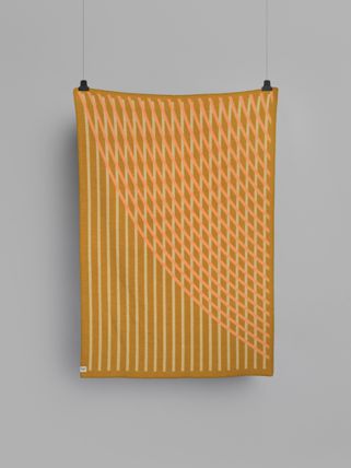 Roros Tweed Bislett Peach/Pistachio Throw