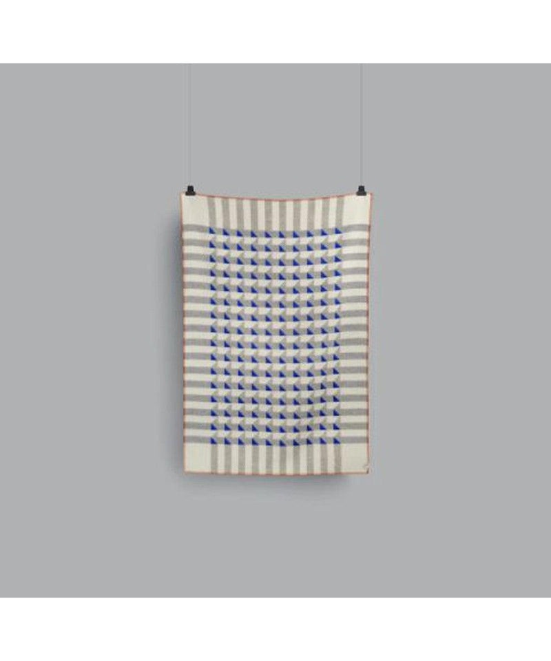 Roros Tweed Kvam Blue Throw