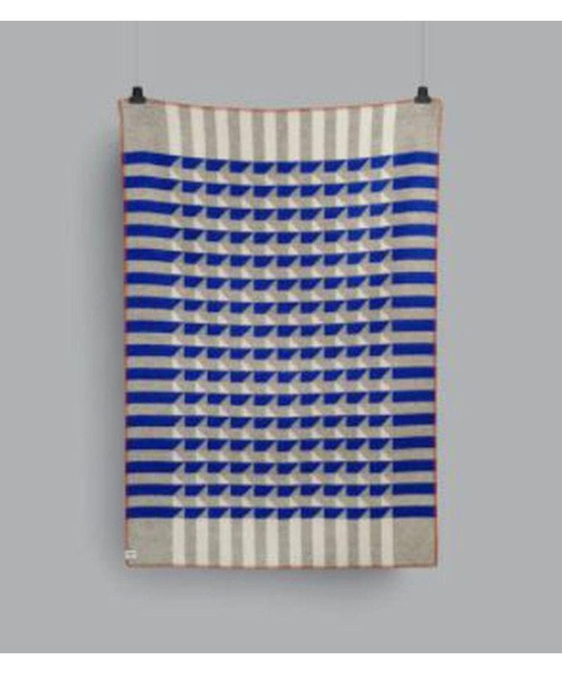 Roros Tweed Kvam Blue Throw