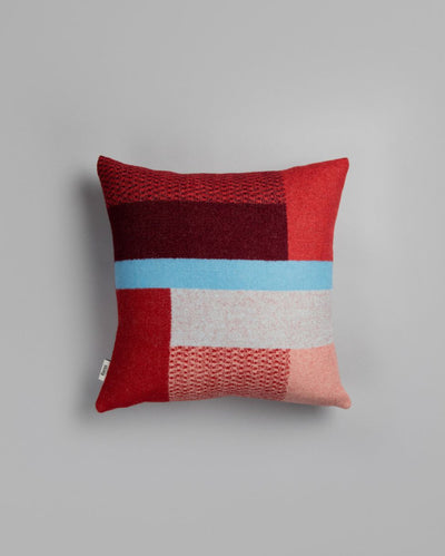 Roros Tweed Mikkel Red Cushion