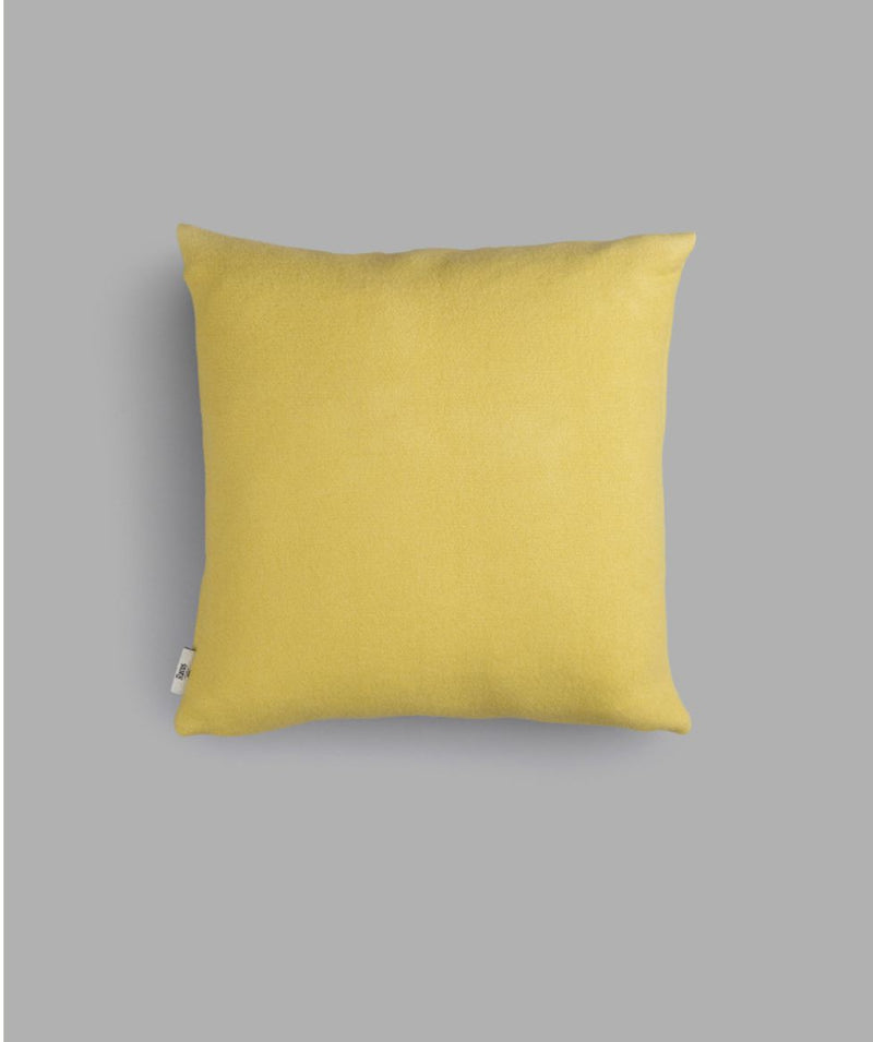 Roros Tweed Stemor Sunshine Yellow Cushion