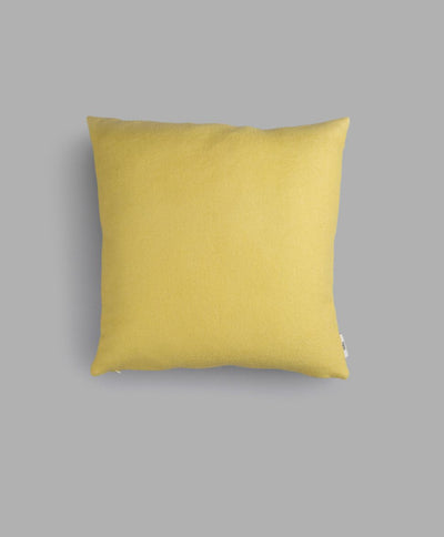 Roros Tweed Stemor Sunshine Yellow Cushion