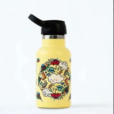 Runbott Thermal Bottle 350ml Print Marta - Cloud