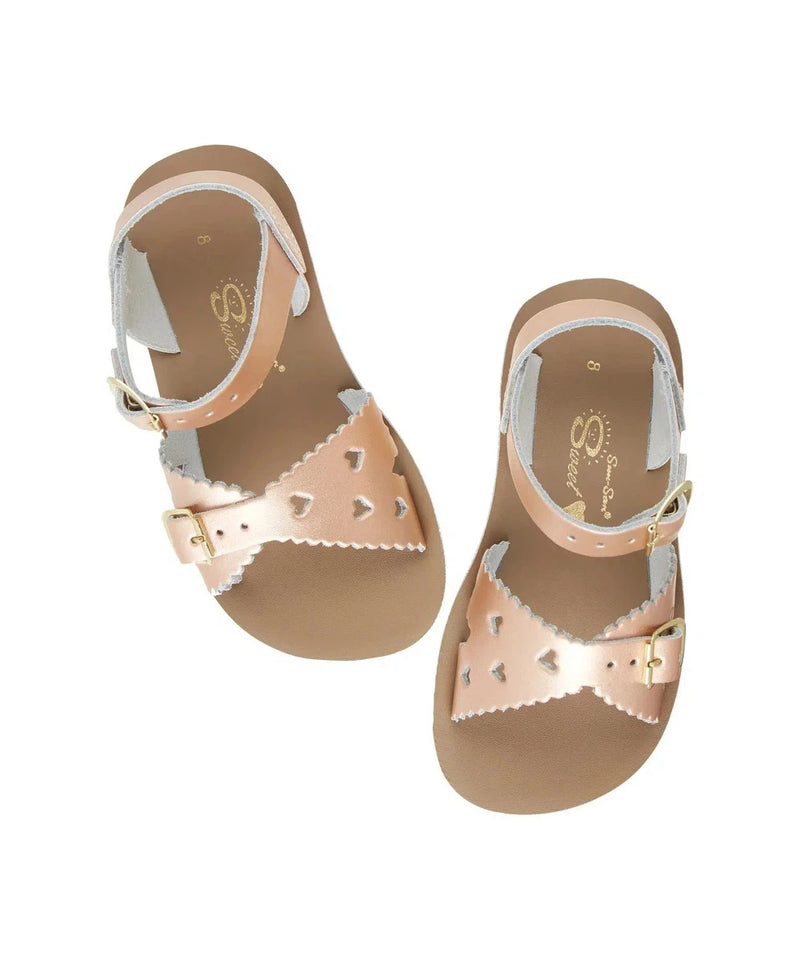 Salt-Water Sandals Kids Sweetheart Rose Gold