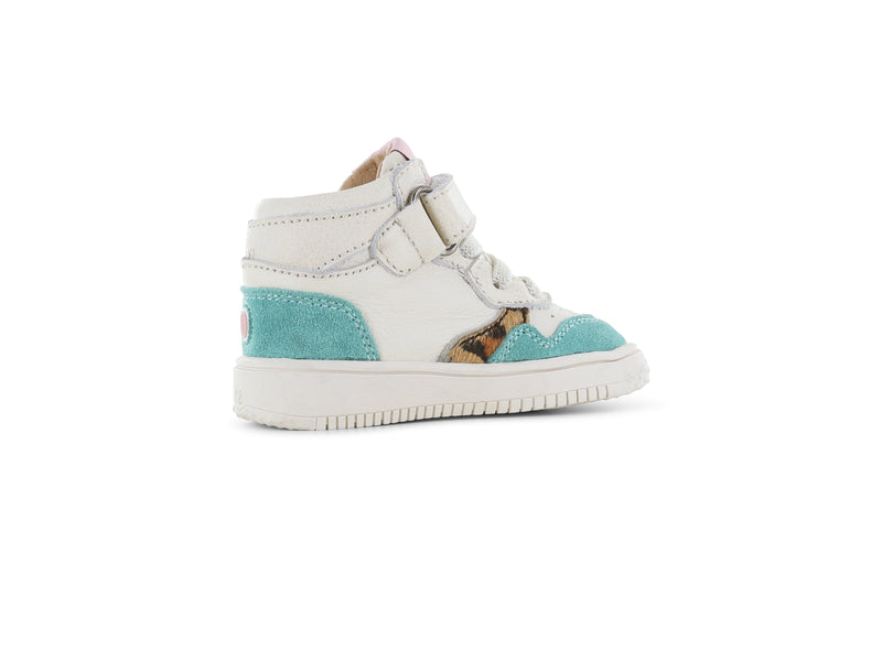 Shoesme Baby-proof Turquoise White