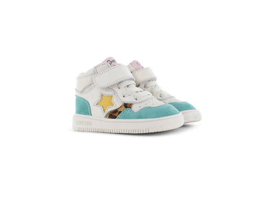 Shoesme Baby-proof Turquoise White