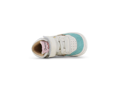 Shoesme Baby-proof Turquoise White