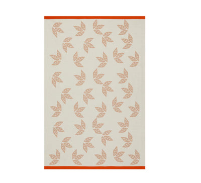 Sophie Home Leaf Reversible Baby Blanket: Pink