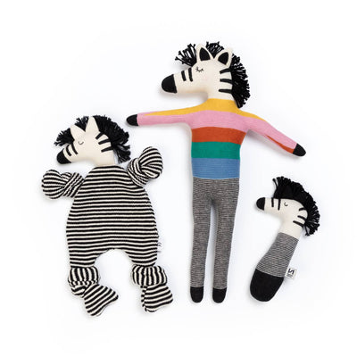 Sophie Home Zebra Doll Rainbow