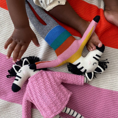 Sophie Home Zebra Doll Rainbow