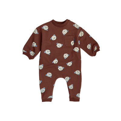 Sproet & Sprout Baby Onesie Teddy Bear Print